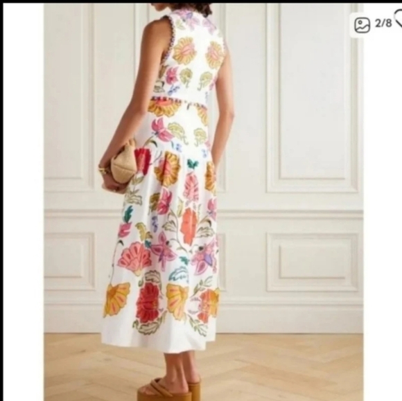 Farm Rio Floral Insects Mididress - Picture 7 of 7